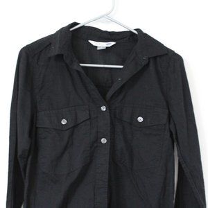 Black Button Up